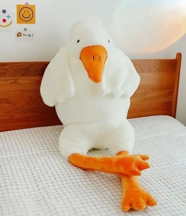 Велика плюшева іграшка Гус-обійма для дітей та дорослих.

антист