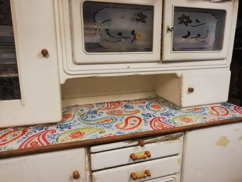 Stary kredens kuchenny PRL byfyj