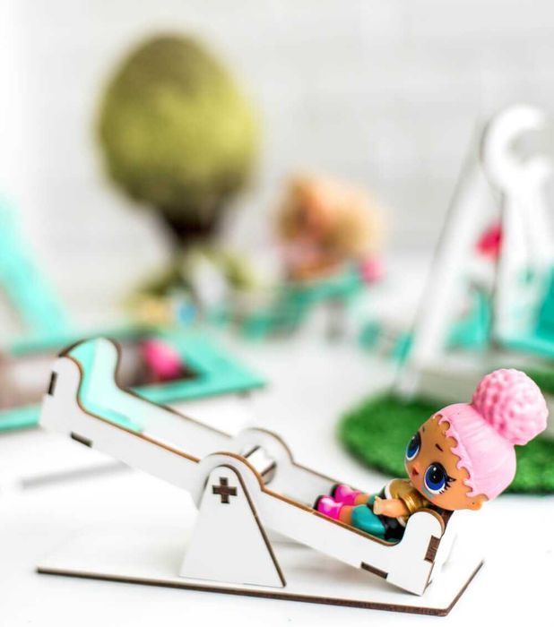 Мебель для кукол Лол меблі для ляльок гойдалка будинок подарунок діти