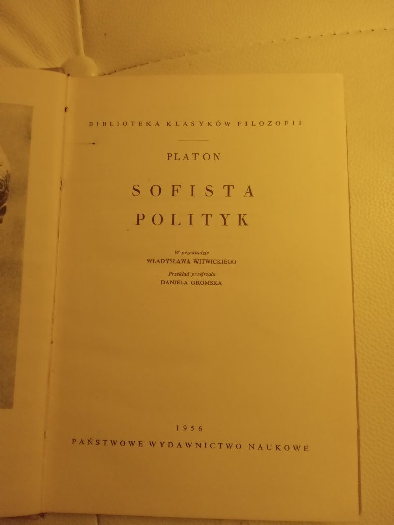 Platon Sofista Pollityk