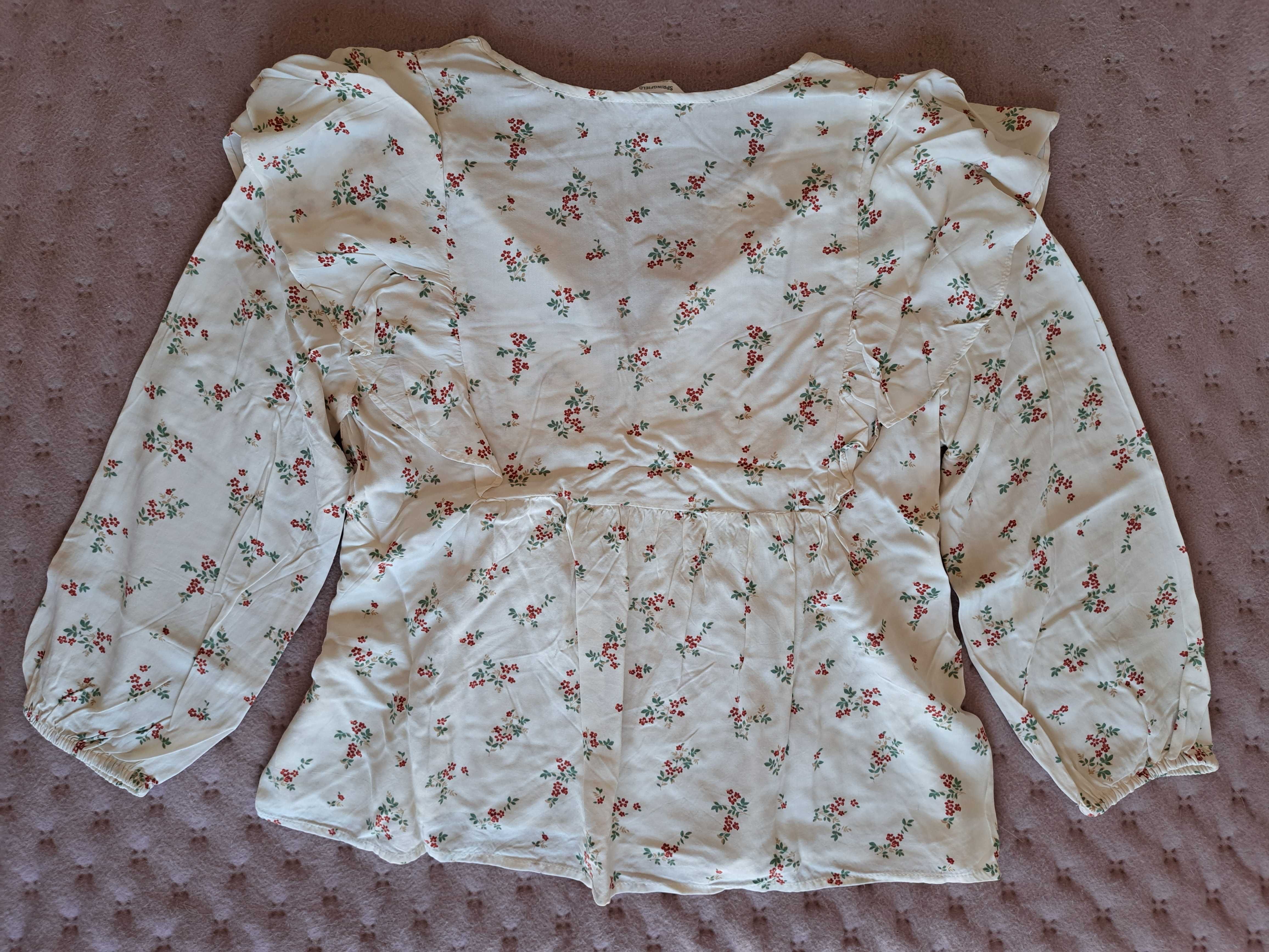 Blusa com padrão floral Springfield (S/M)
