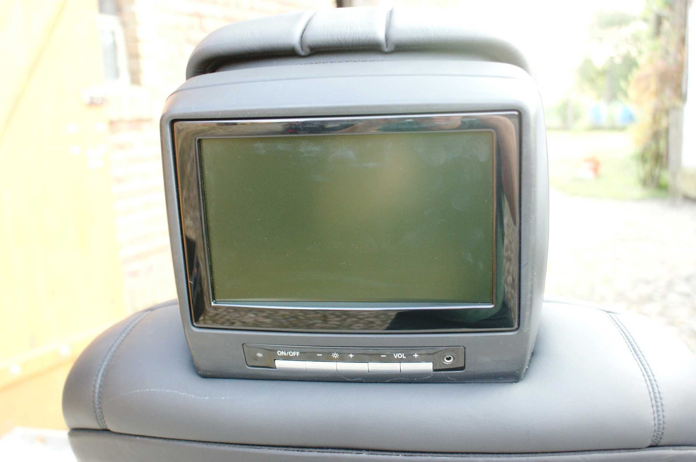 Mercedes S-Klasa W221 Fotel Fotele przód Monitory DVD