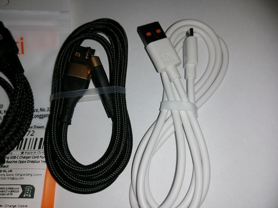 Зарядка на Samsung 25W. Зарядний кабель Toocki 100W