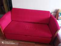 Sofa kolor maliny