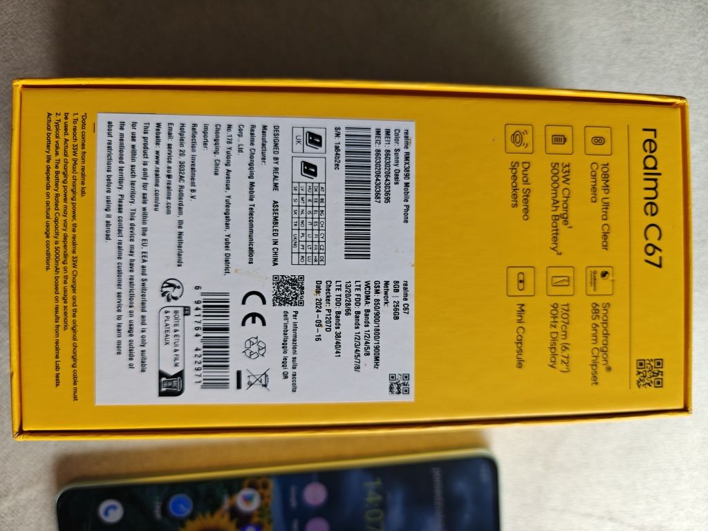 Realme C67 jak nowy