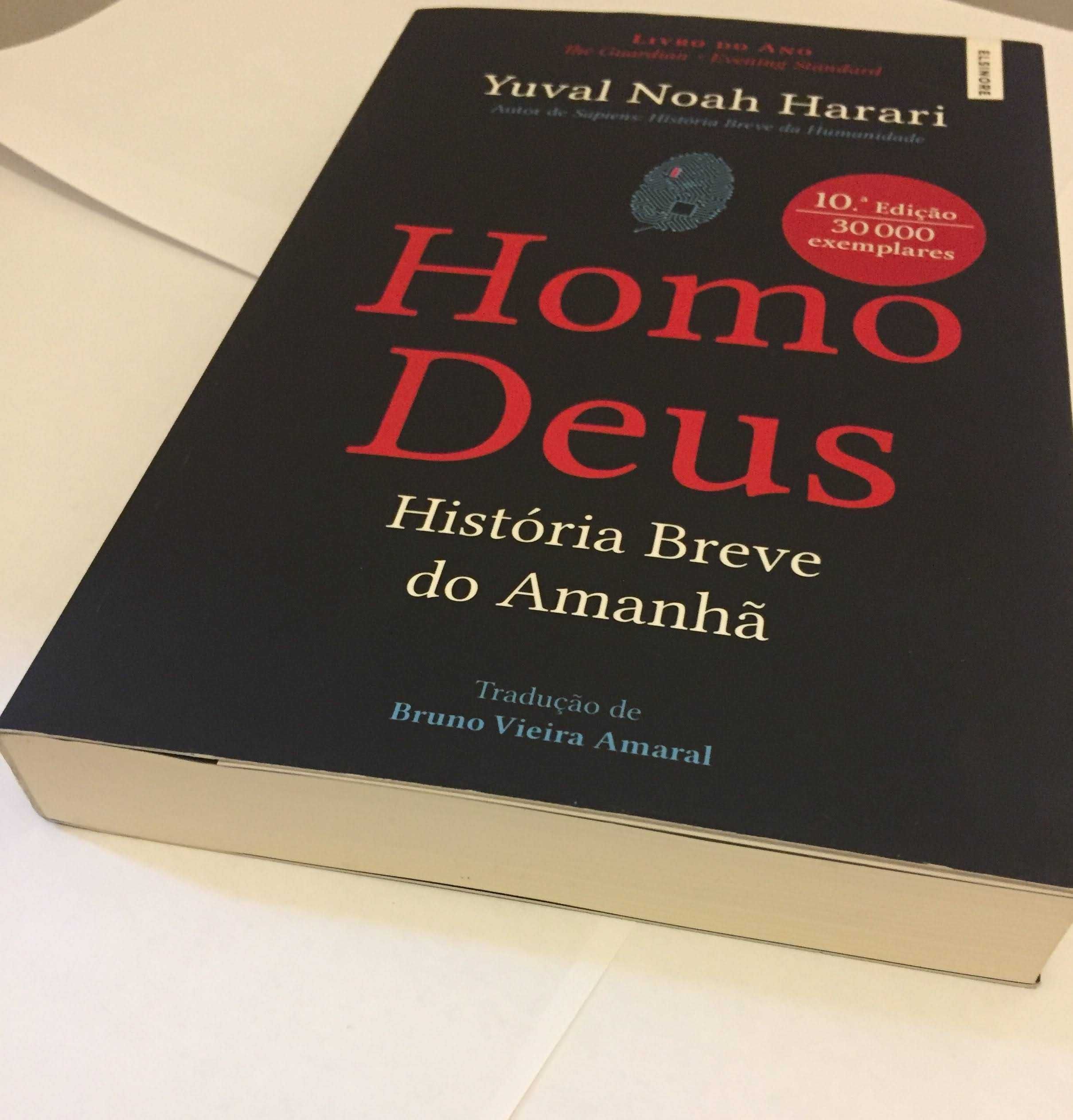 Homo Deus: História Breve do Amanhã - Como NOVO !!