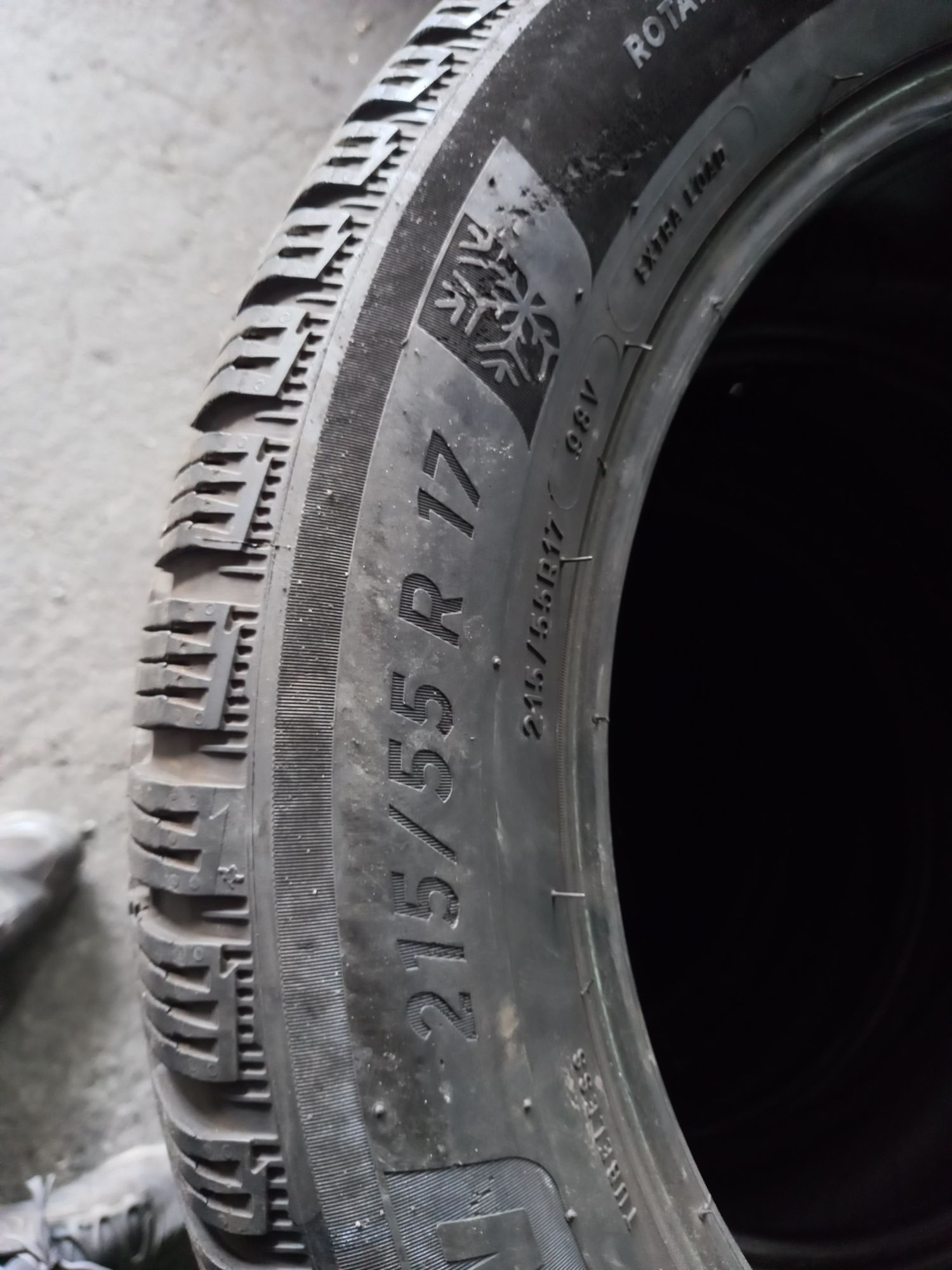 Opony używane 215/65/17 michelin 4x7 mm