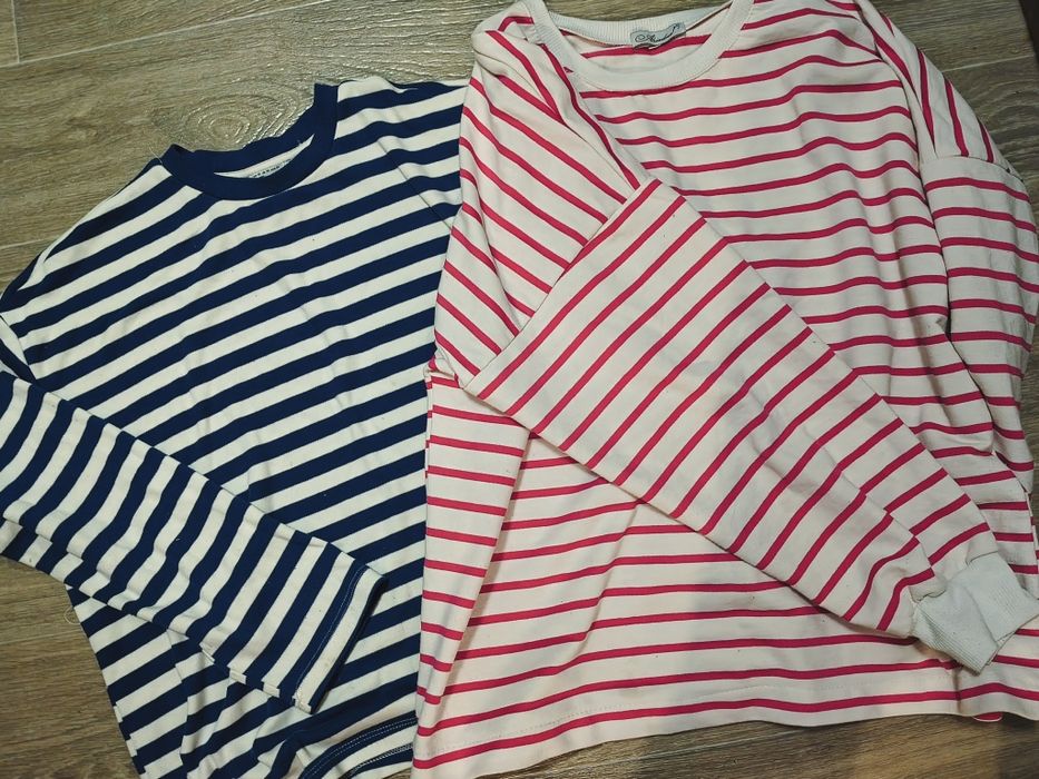 Кофтинки в полоску оверсайз