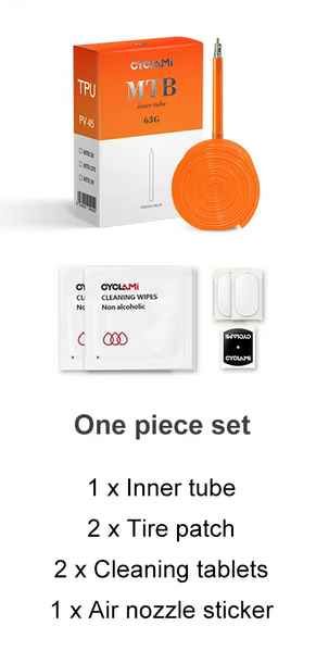 CYCLAMI Bardzo Lekka Detką TPU 63g MTB 29  1,9 - 2,50 Presta 45mm  BOX