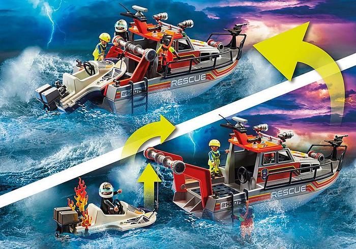 Playmobil/ Рятувальна операція на гідроциклі