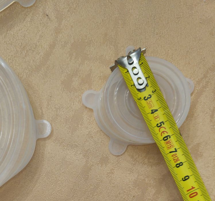 Tampas silicone para alimentos