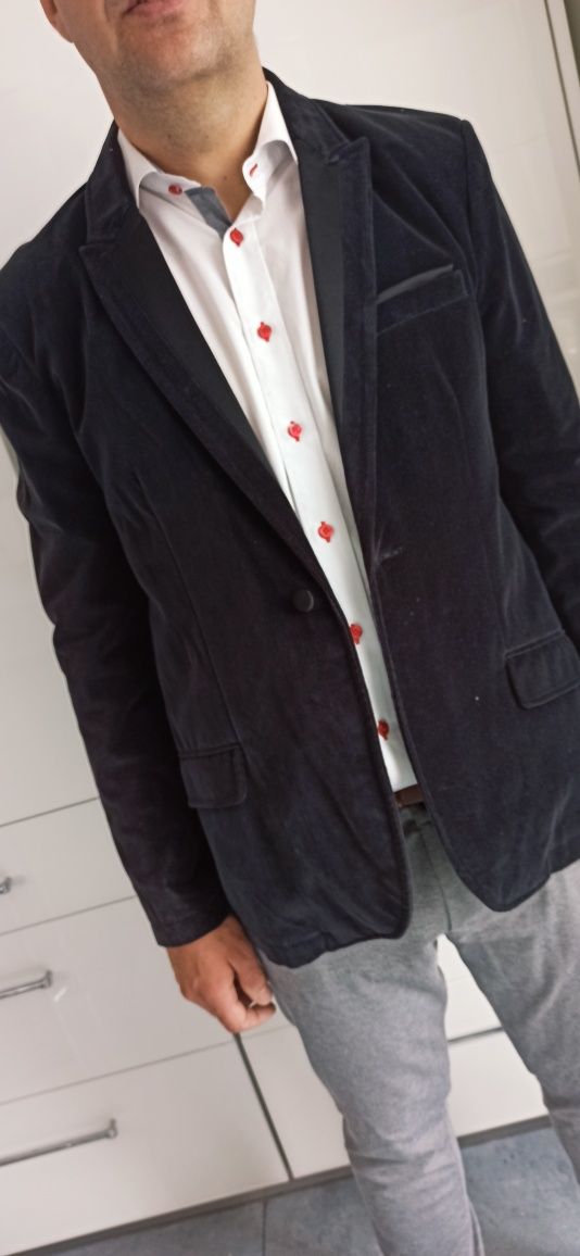 SG Marynarka męska XL , XXL aksamitna marynarka pepe jeans XL
