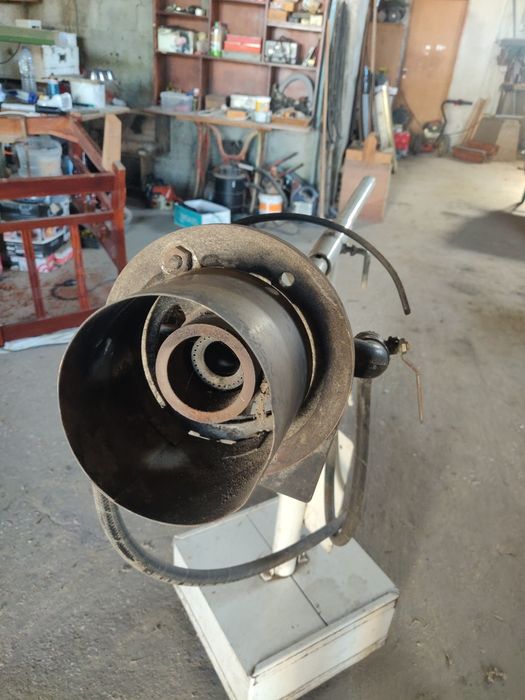 Queimador para aquecer fornos