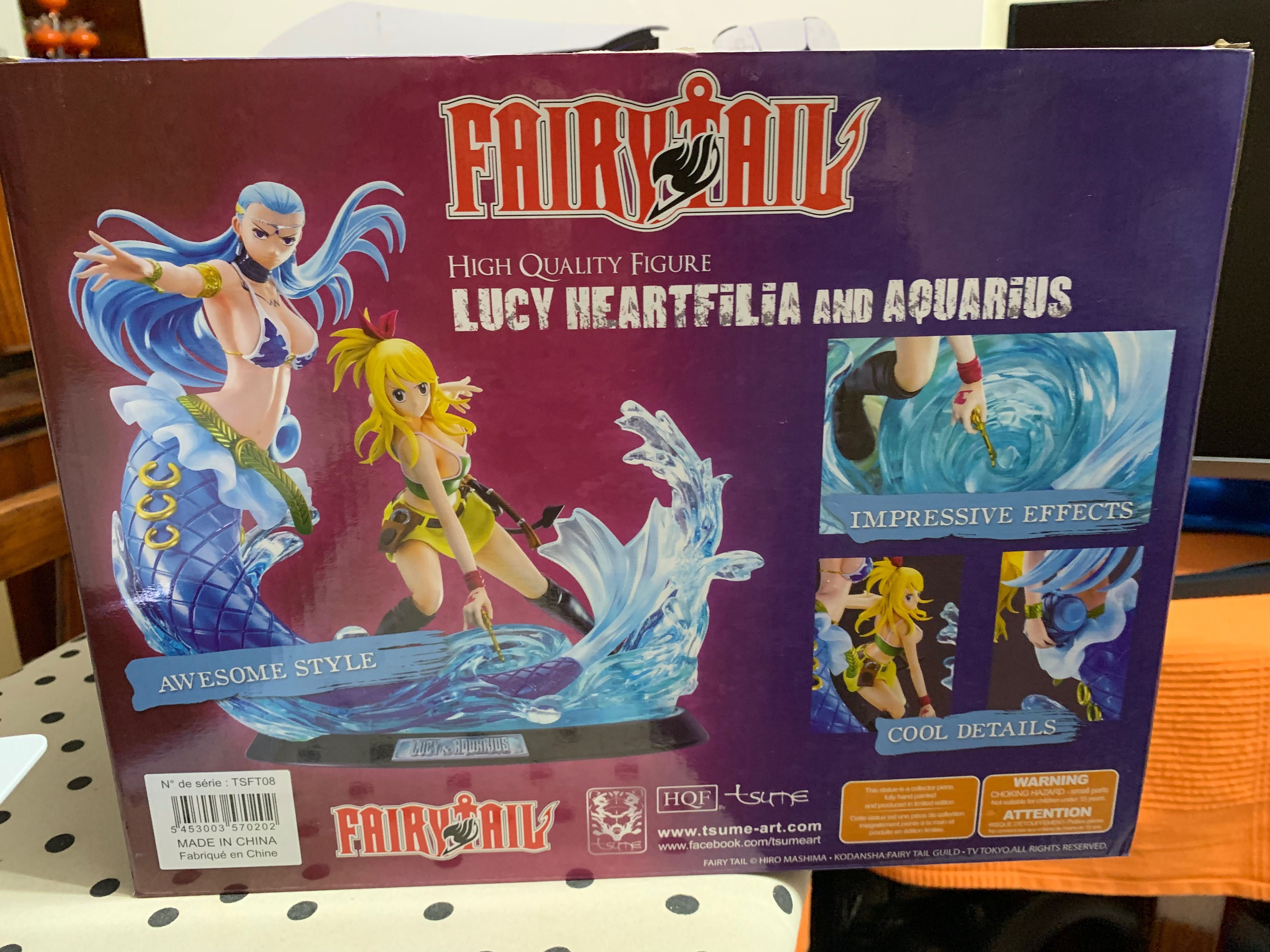 Figura Lucy e aquarius tsume fairy tail