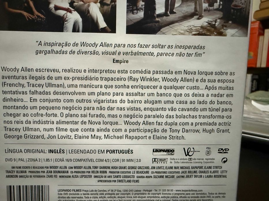 Woody Allen – Small Time Crooks (Vigaristas de bairro)