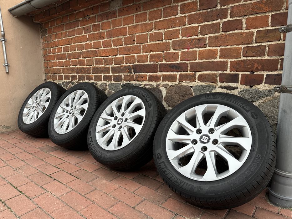 Alufelgi 5x112 16 Seat Leon 3 2 4 letnie lato srebrne felgi 205 55