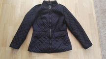 Granatowa kurtka pikowana rozm.XL 40/42