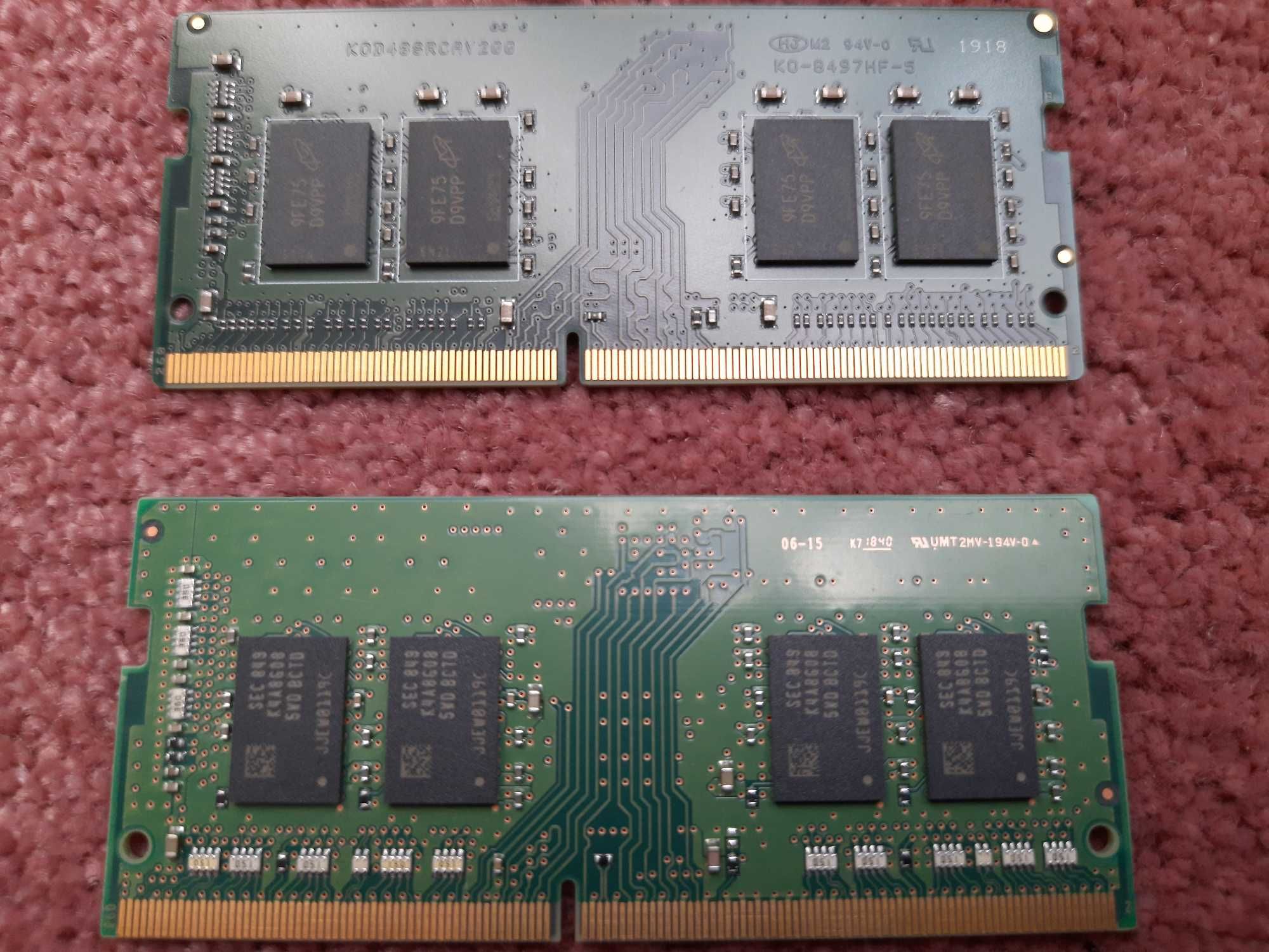 Pamięć do laptopa DDR4 2666MHz 16GB (2x8GB) 1,2V Samsung + Crucial
