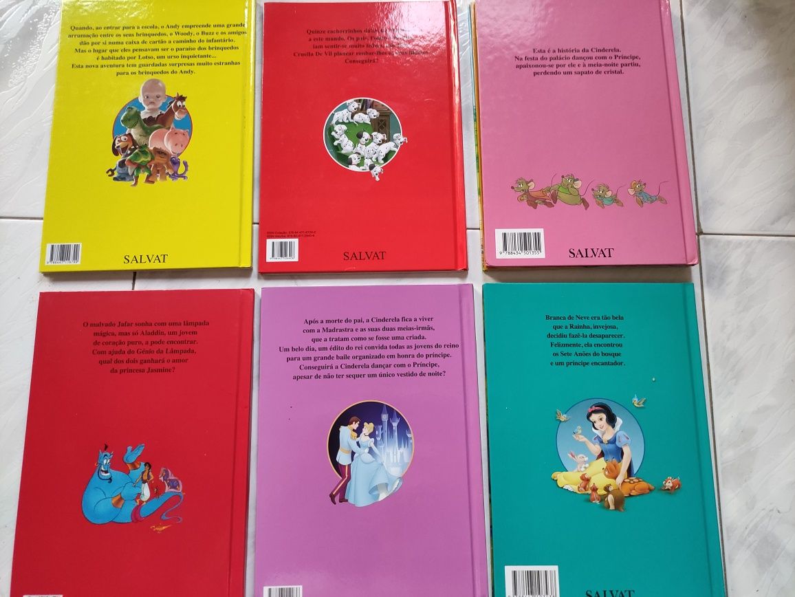 9 Livros Disney Clube do Livro