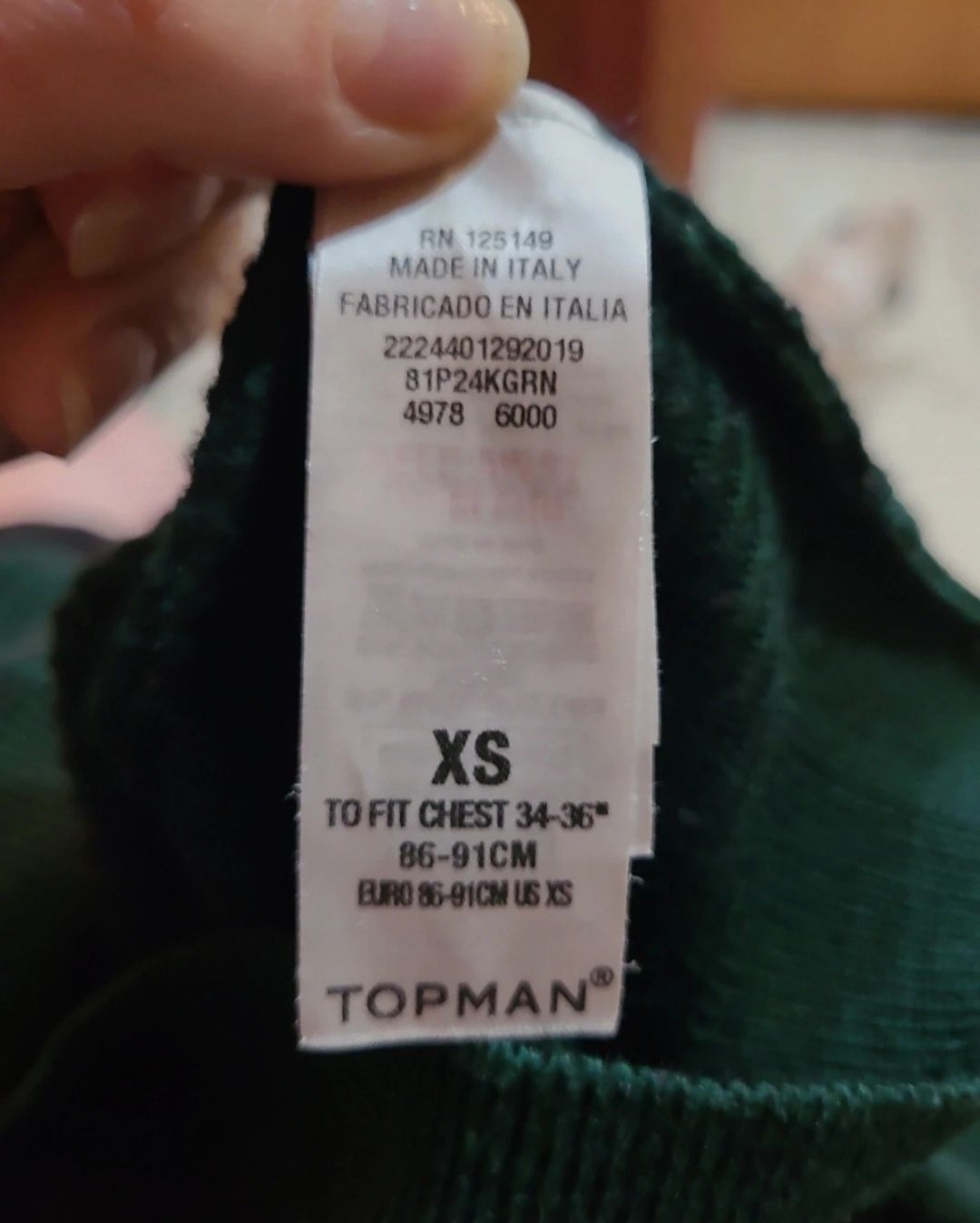 Włoski sweter 50% wełna merino