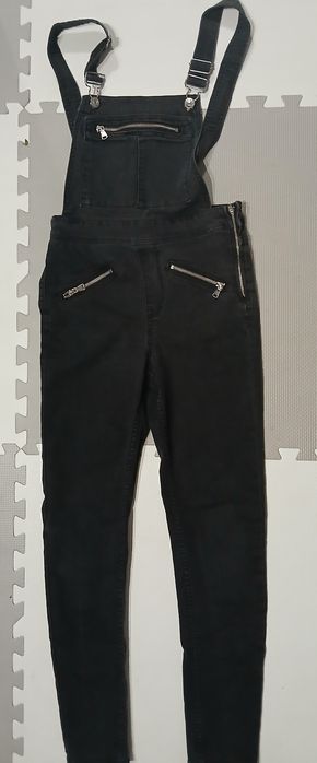 Ogrodniczki damskie jeansowe