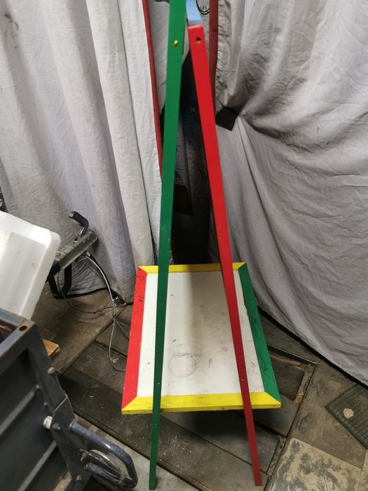 Двосторонній мольберт Komarovtoys М404 з магнітною дошкою длямалювання