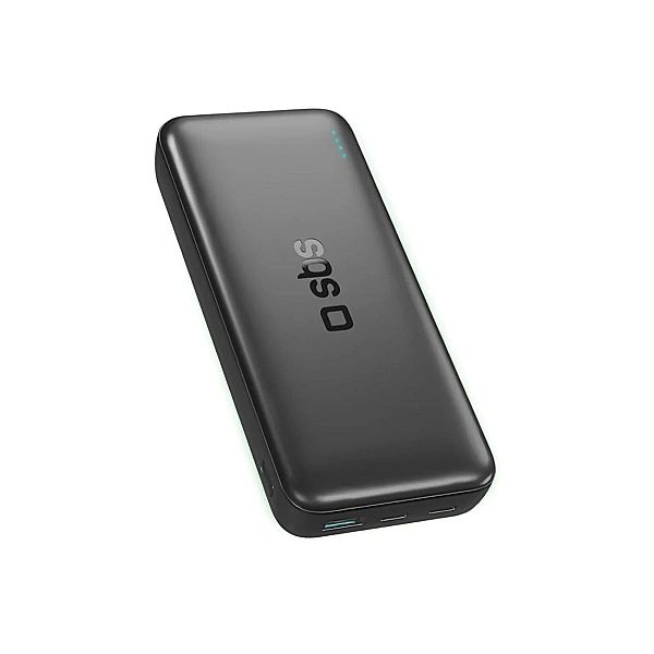 Powerbank SBS Infinity 20000mAh 10W LiFePo USB-A USB-C - czarny