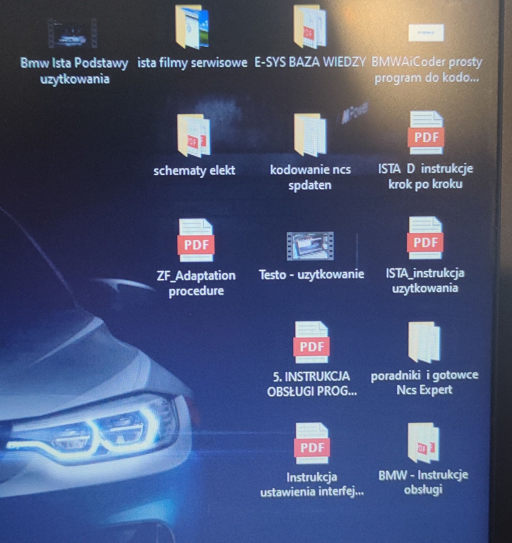 Interfejs diagnostyczny Bmw Ista Plus Pl Esys Inpa E F