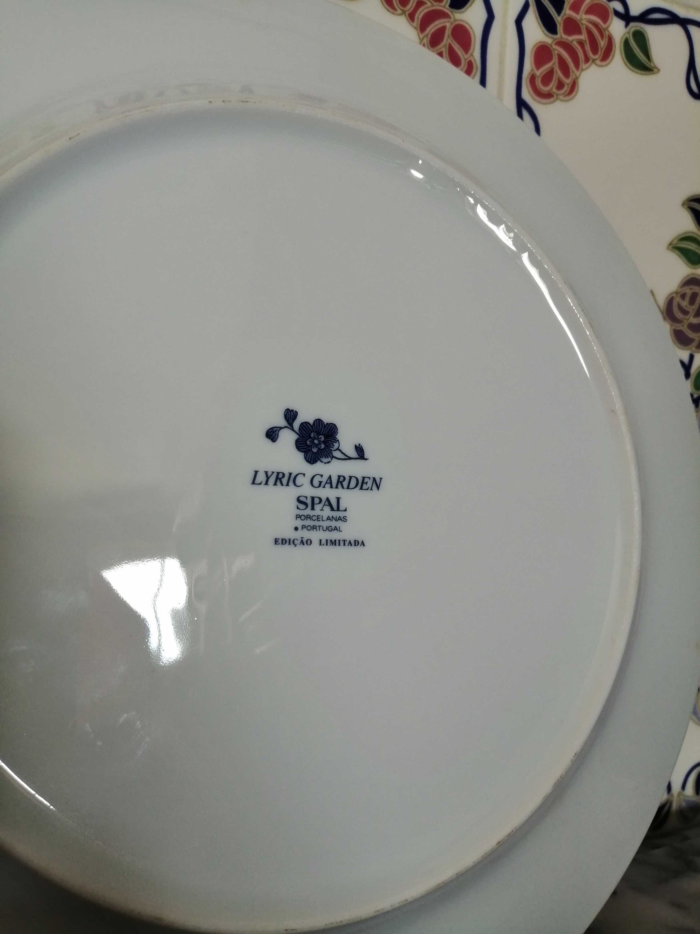 Serviço Loiça Porcelana Lyric Garden Spal Edição limitada