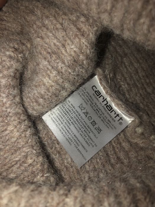 Gorro Carhartt castanho claro