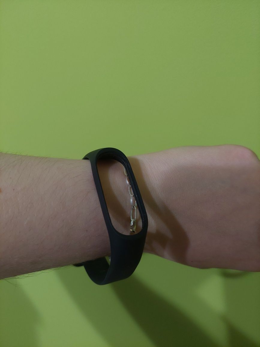 Czarna opaska do smartband