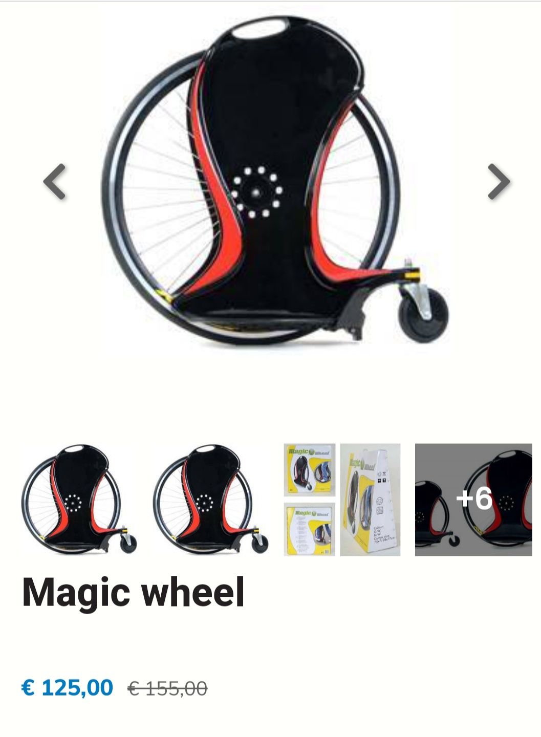 Scooter/Monociclo Magic Wheel