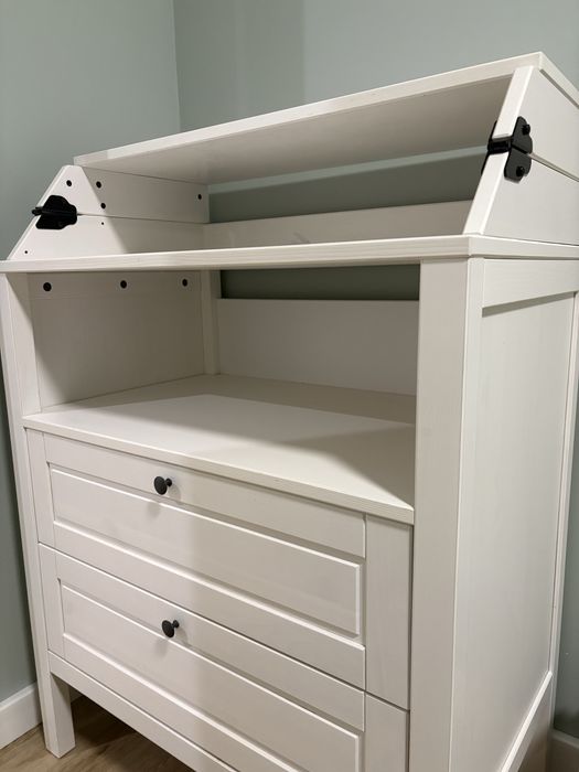 Komoda z przewijakiem do pokoju dzieciecego Sundvik Ikea