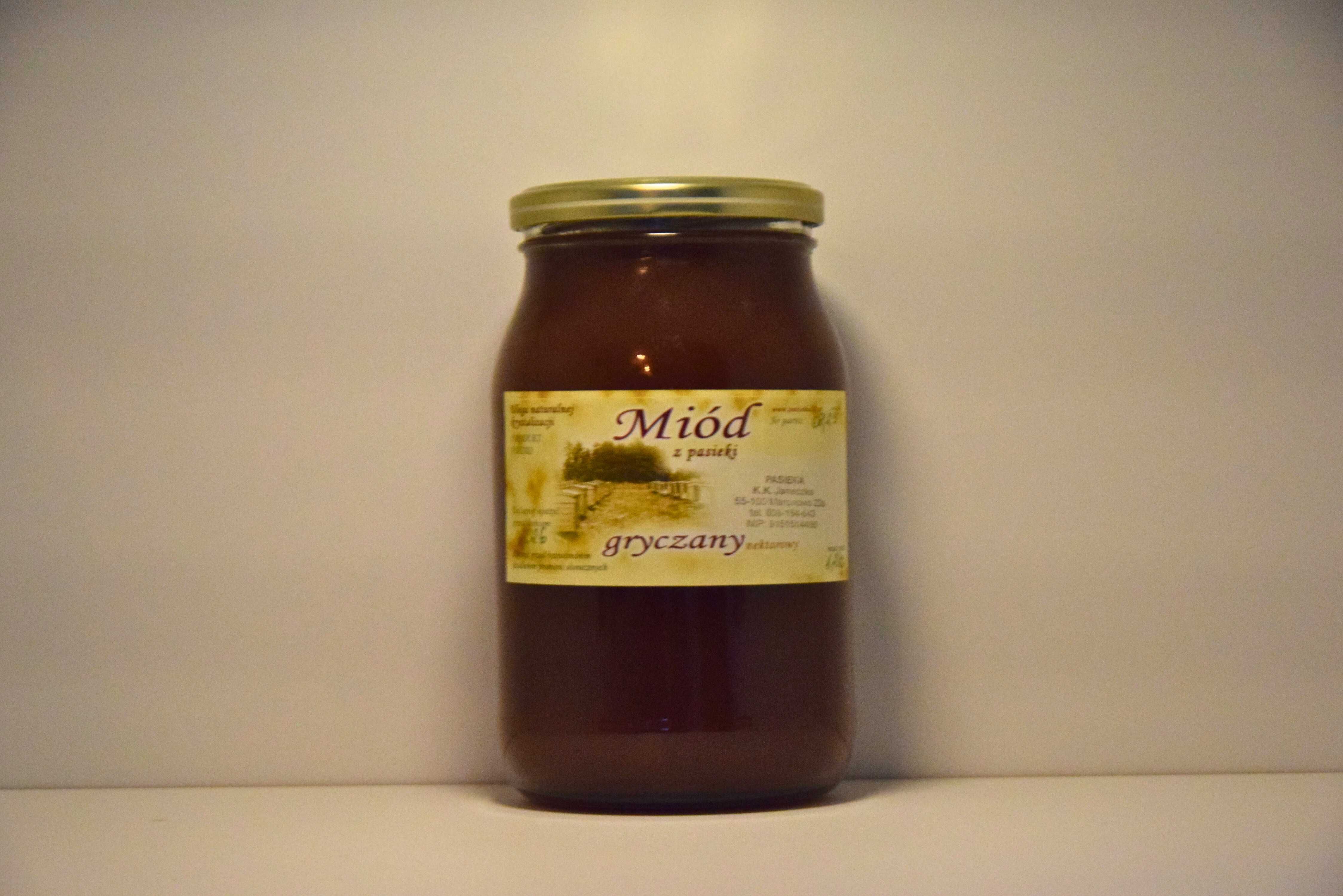 Miód Gryczany 1,2kg