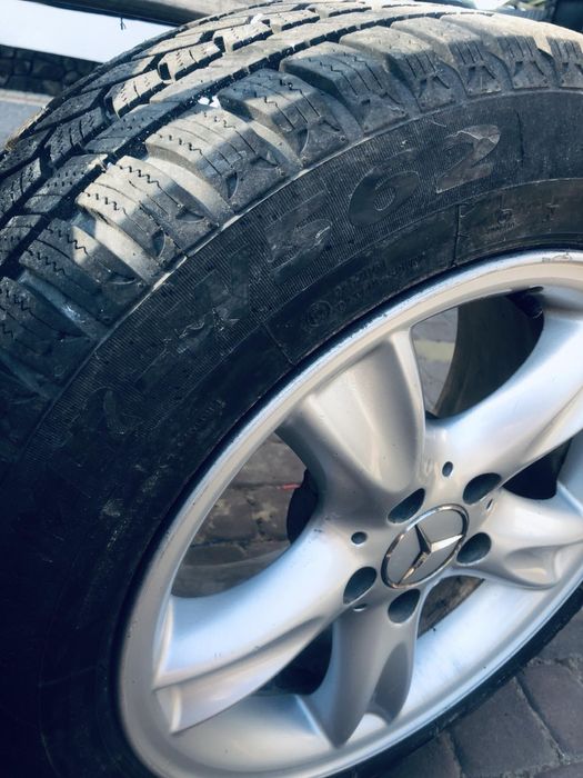 215 55 16 кмплект зима mercedes