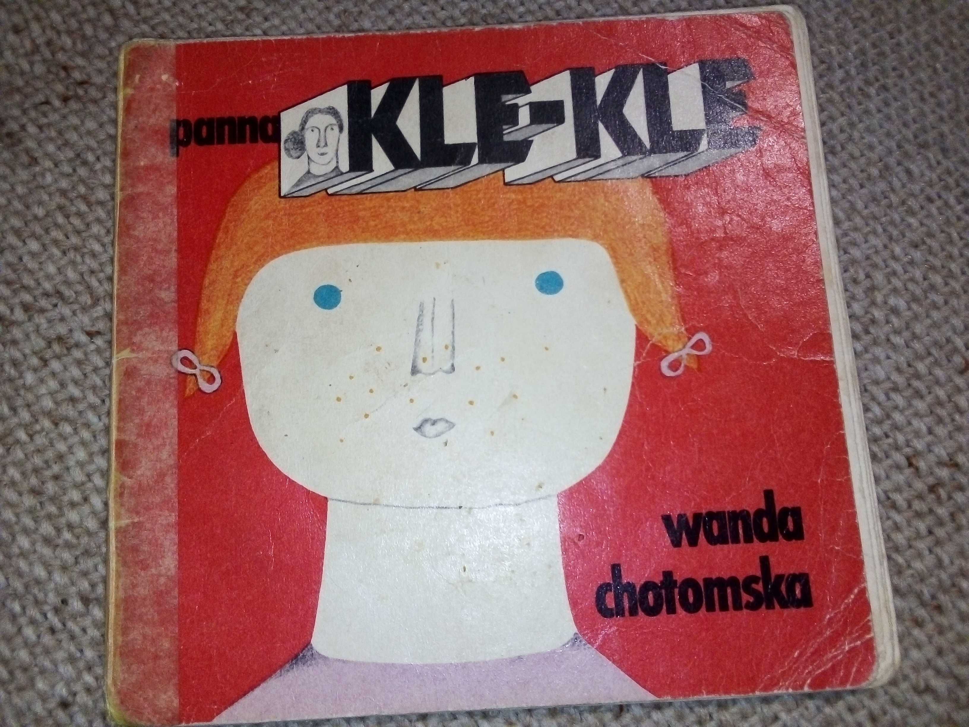 Panna Kle-Kle - Wanda Chotomska - wyd I z 1973r