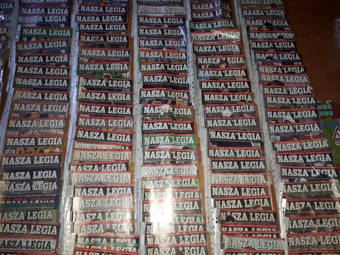 210 numerów tygodnika Nasza Legia Warszawa - 2003 - 2007