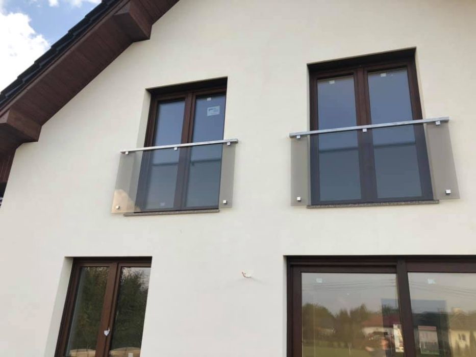 Zadaszenia, Balustrady, Ogrodzenia - ze stali nierdzewnej i aluminium