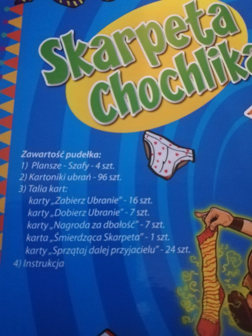 Gra planszowa "Skarpetka chochlika"