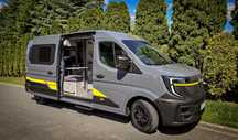 Renault Master 2025 kampervan  Renault Master 2,0 DCI 165KM 2025 model campervan 2025