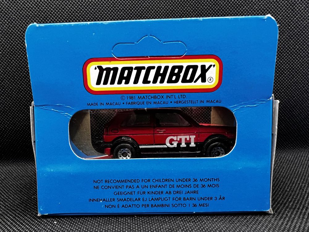 Matchbox VW Golf GTi MB56 nowy macau