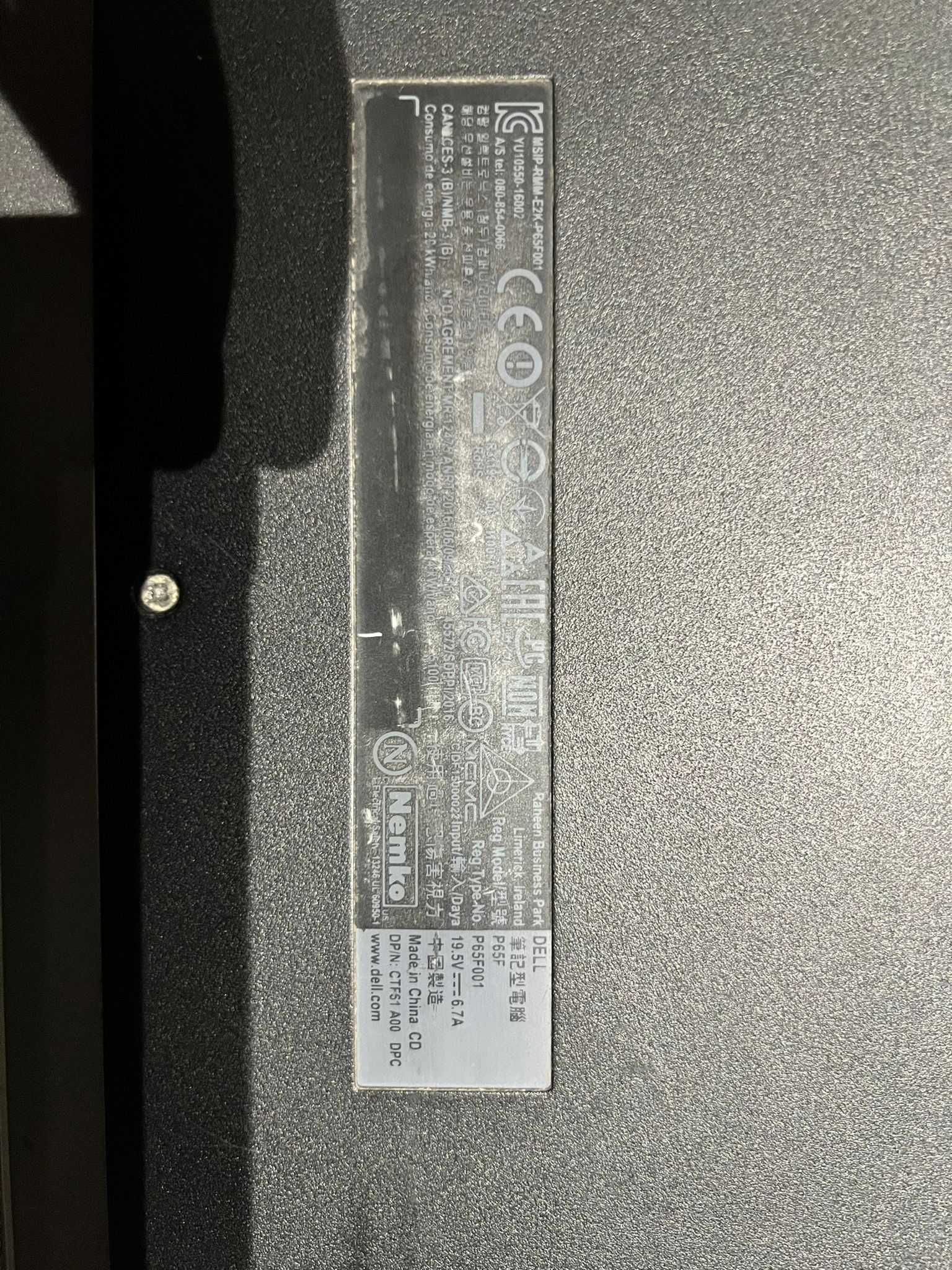 Laptop Dell Inspiron 7577