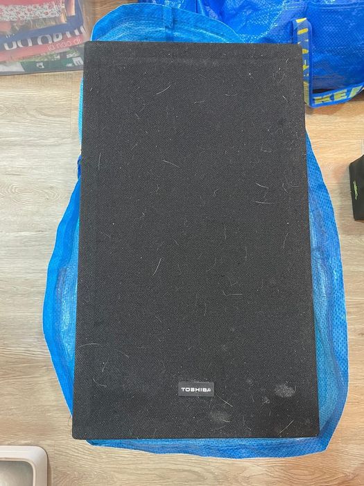 Gira-discos vintage Toshiba + colunas