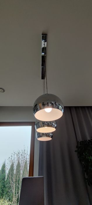 Lampa nad stół - chrom