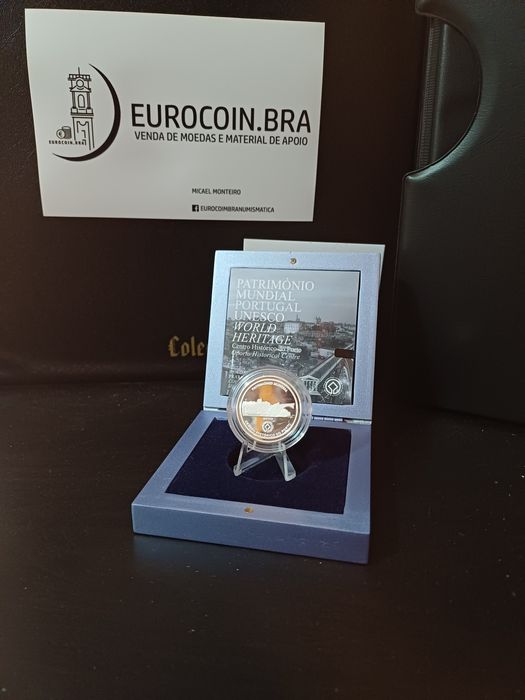 Moedas prata proof Portugal várias