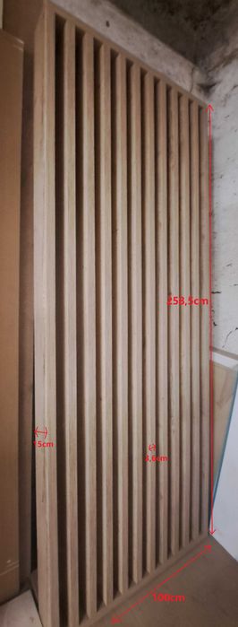 Lamele ścienne ścianka