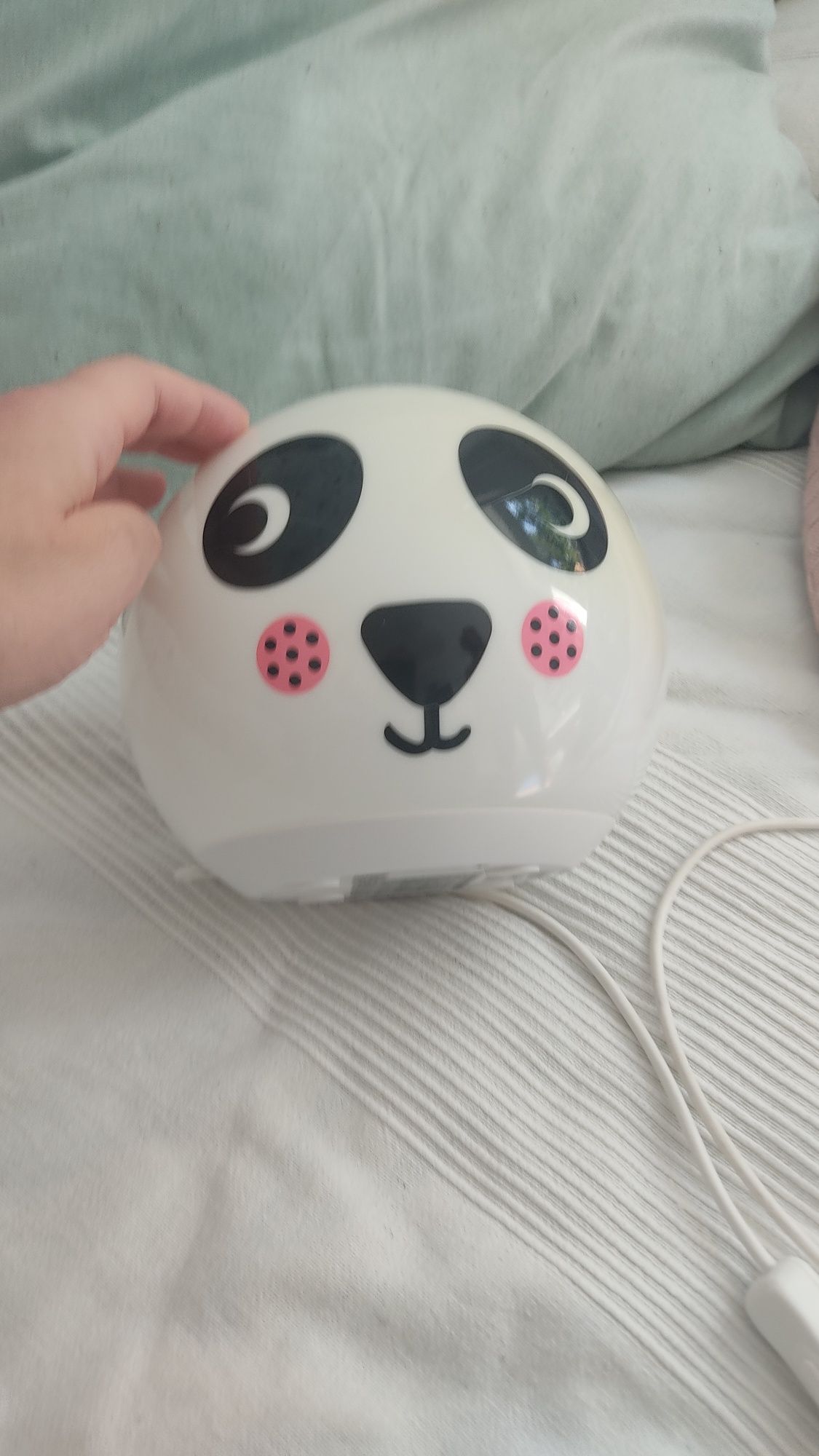 Lampa lampka dziecięca panda Ikea Angarna