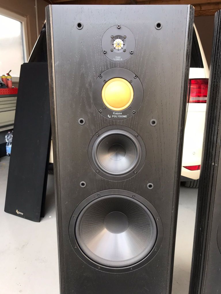Infinity Kappa 8.1 i американская НЧ 30см катушки с плоским проводом