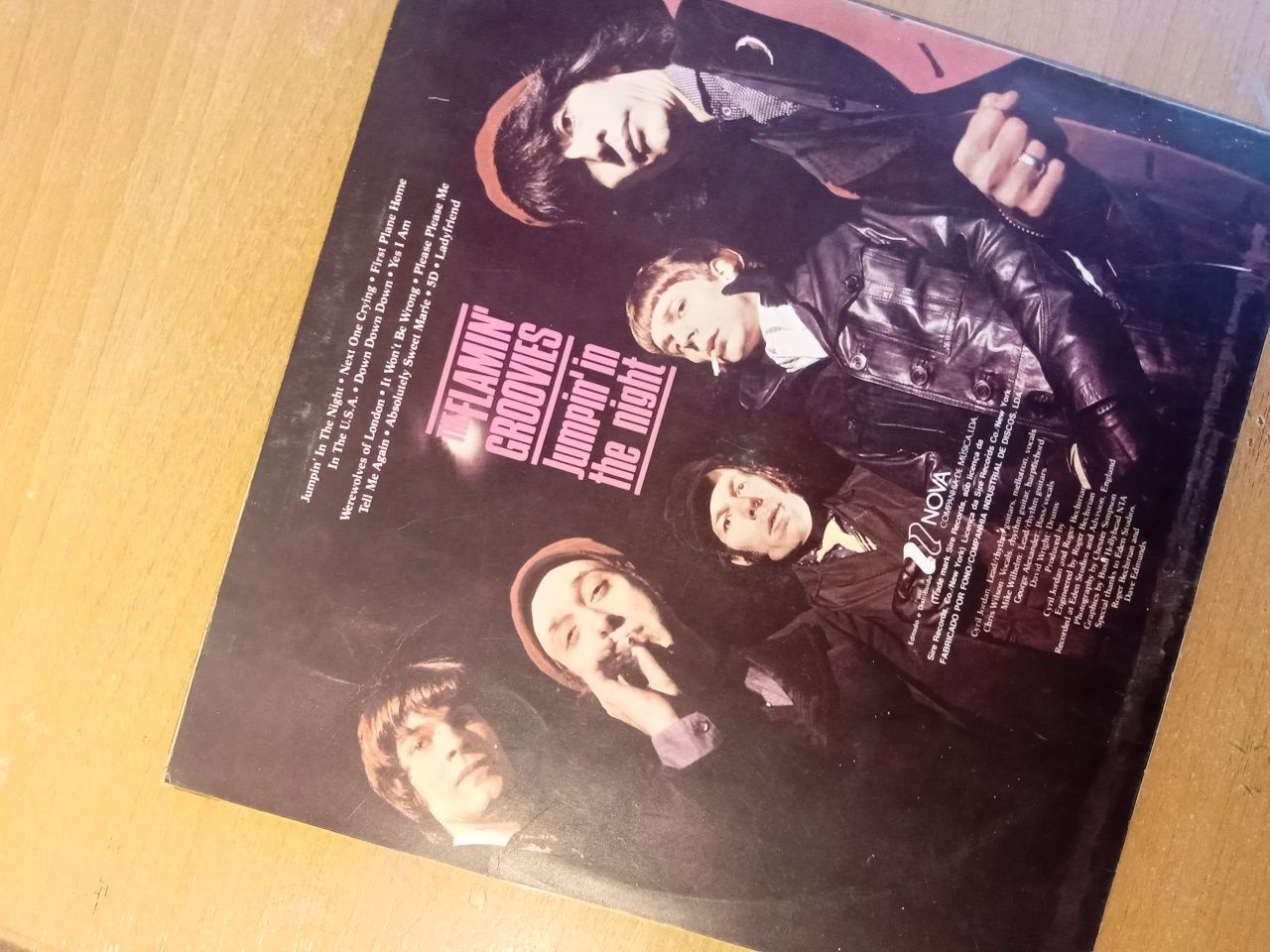 Vinil "The Flaming Groovies - Jump Into The Night" Original
