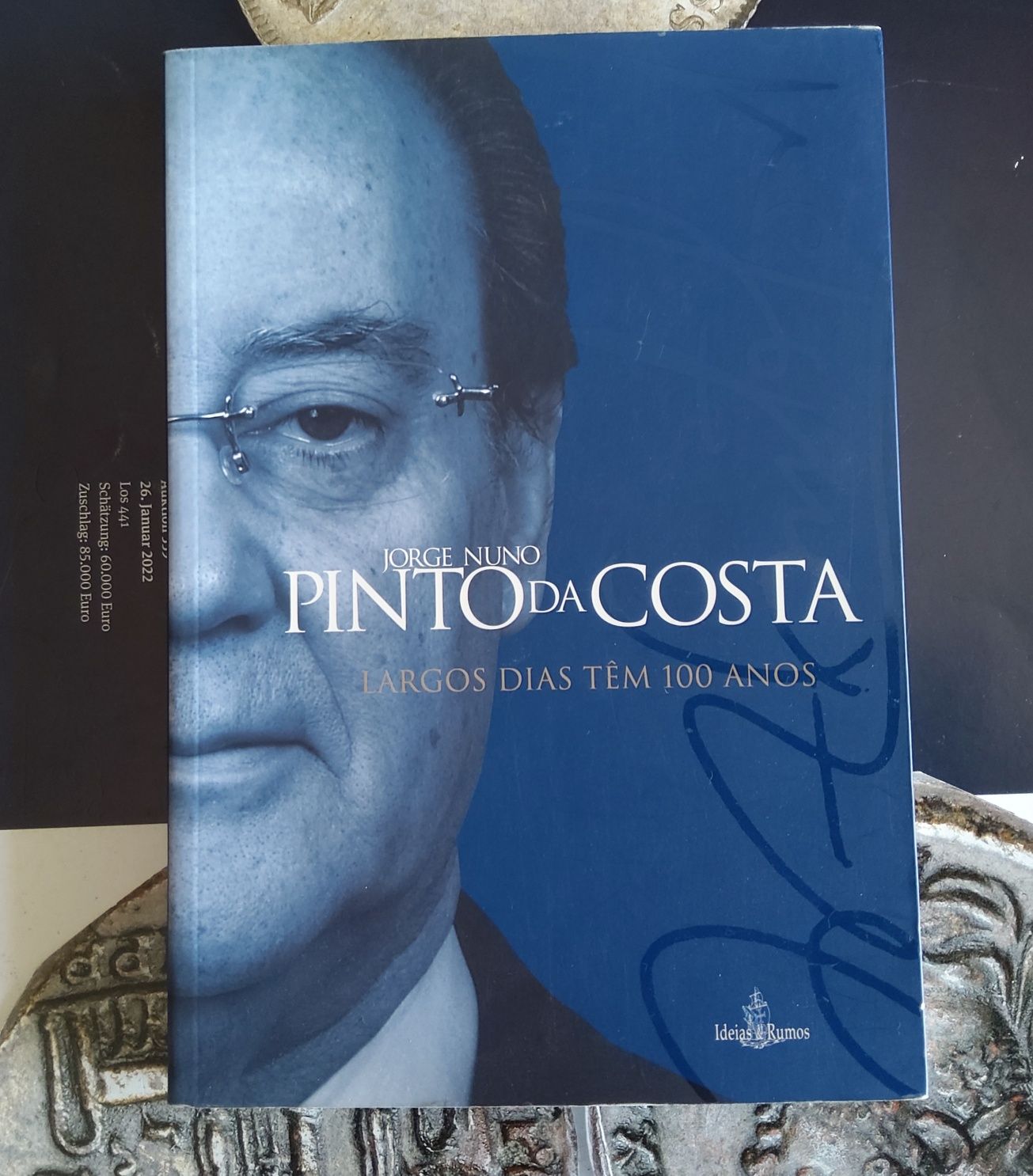25324#F C Porto livro de Pinto da Costa Largos dias têm 100 anos